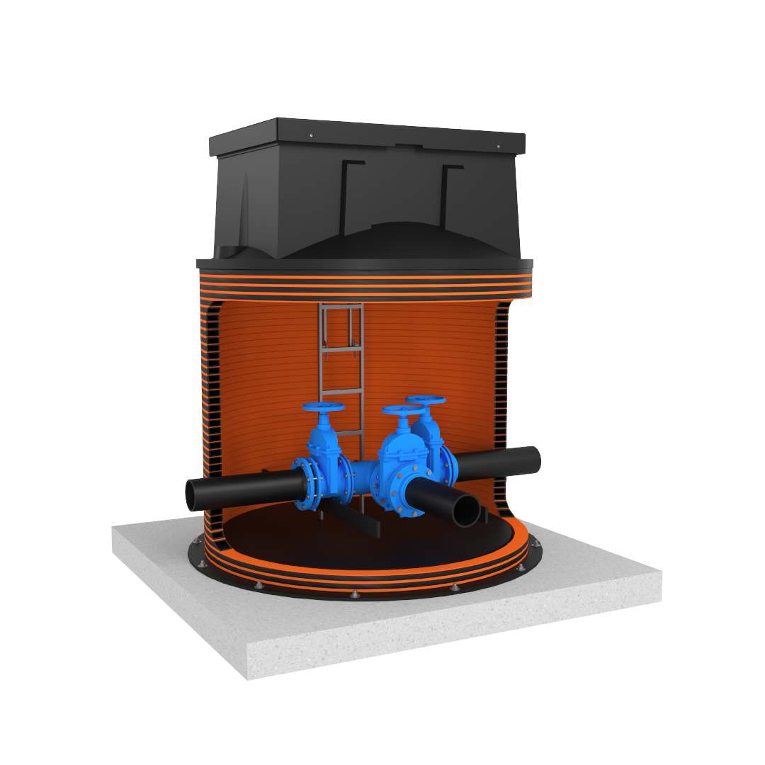 ID2000 valve chambers Pumping stations, tanks, septic tanks, chambers